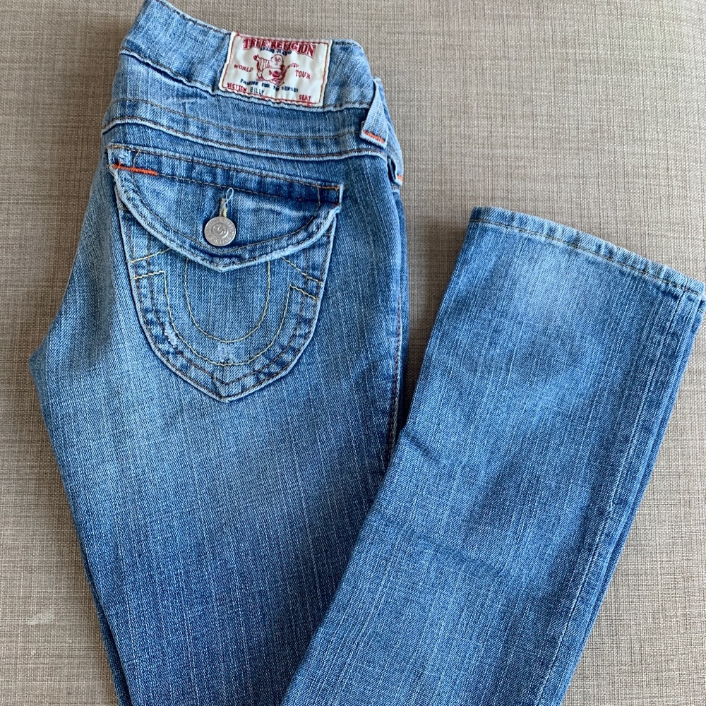True Religion Blue Jeans
